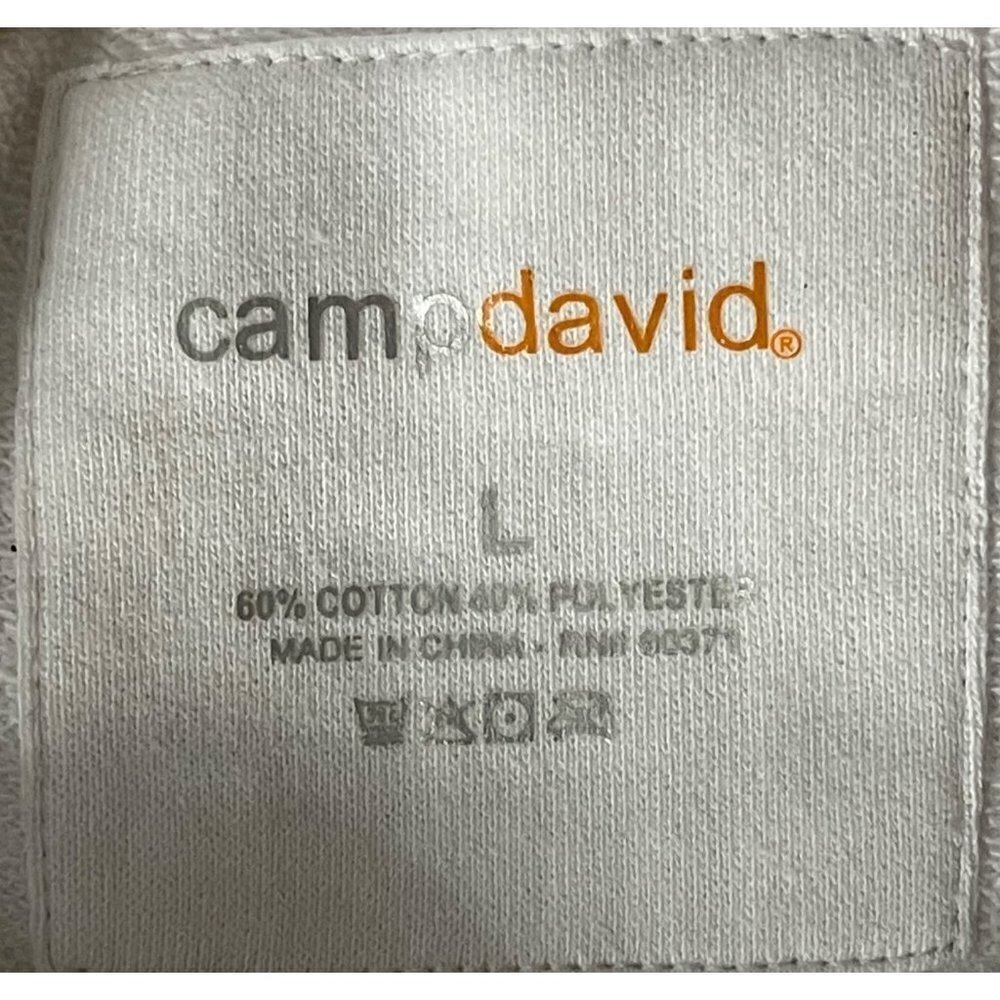NWT Camp David Men's University of Southern California Trojans Hoodie White L - Picture 4 of 6